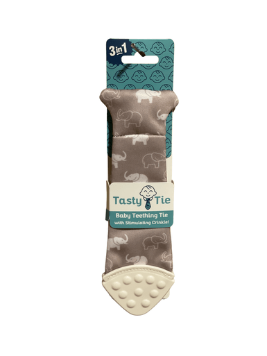 Elephant Tasty Tie Teether