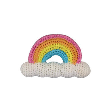 Rainbow Crochet Rattle