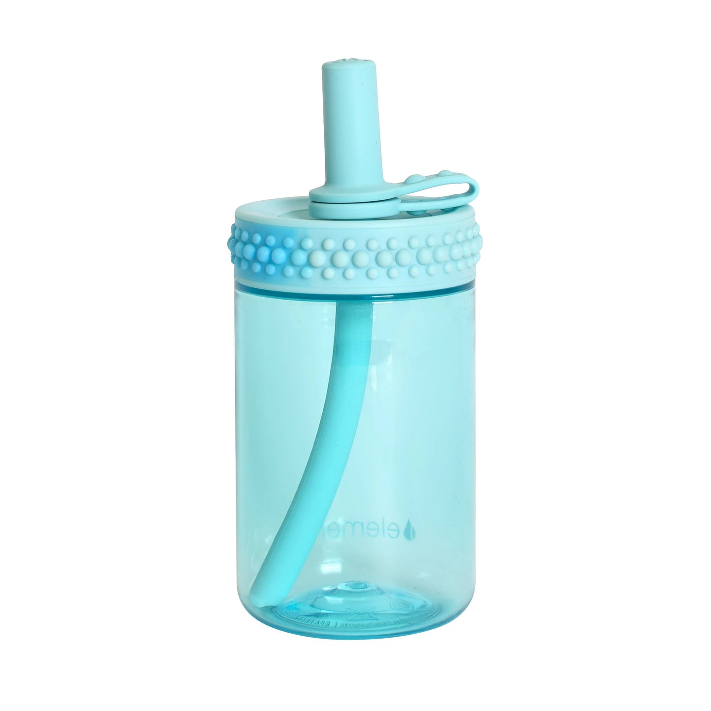 Kids Leakproof Bubble Grip Cup - Sky Blue Tie Dye