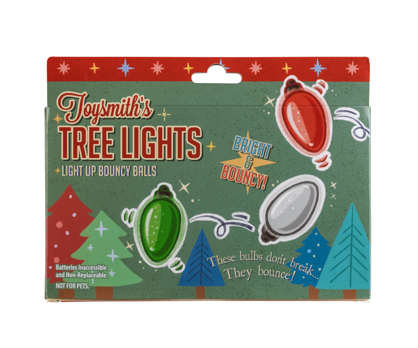 Holiday Light-Up Bouncy Balls