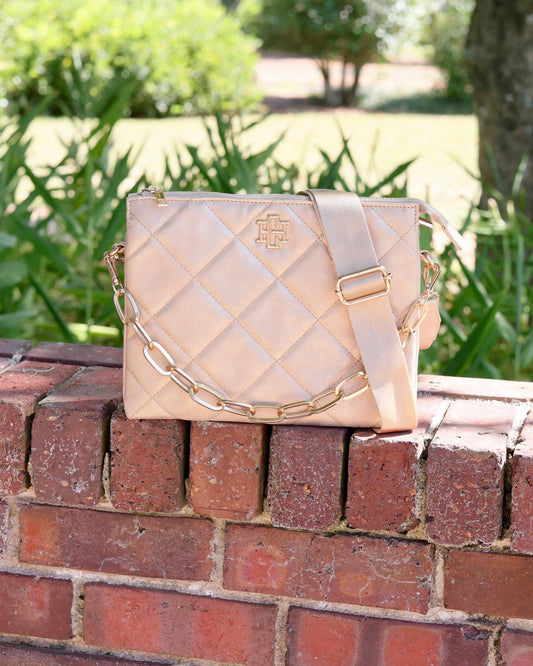 Ariana Crossbody - Gold Shimmer