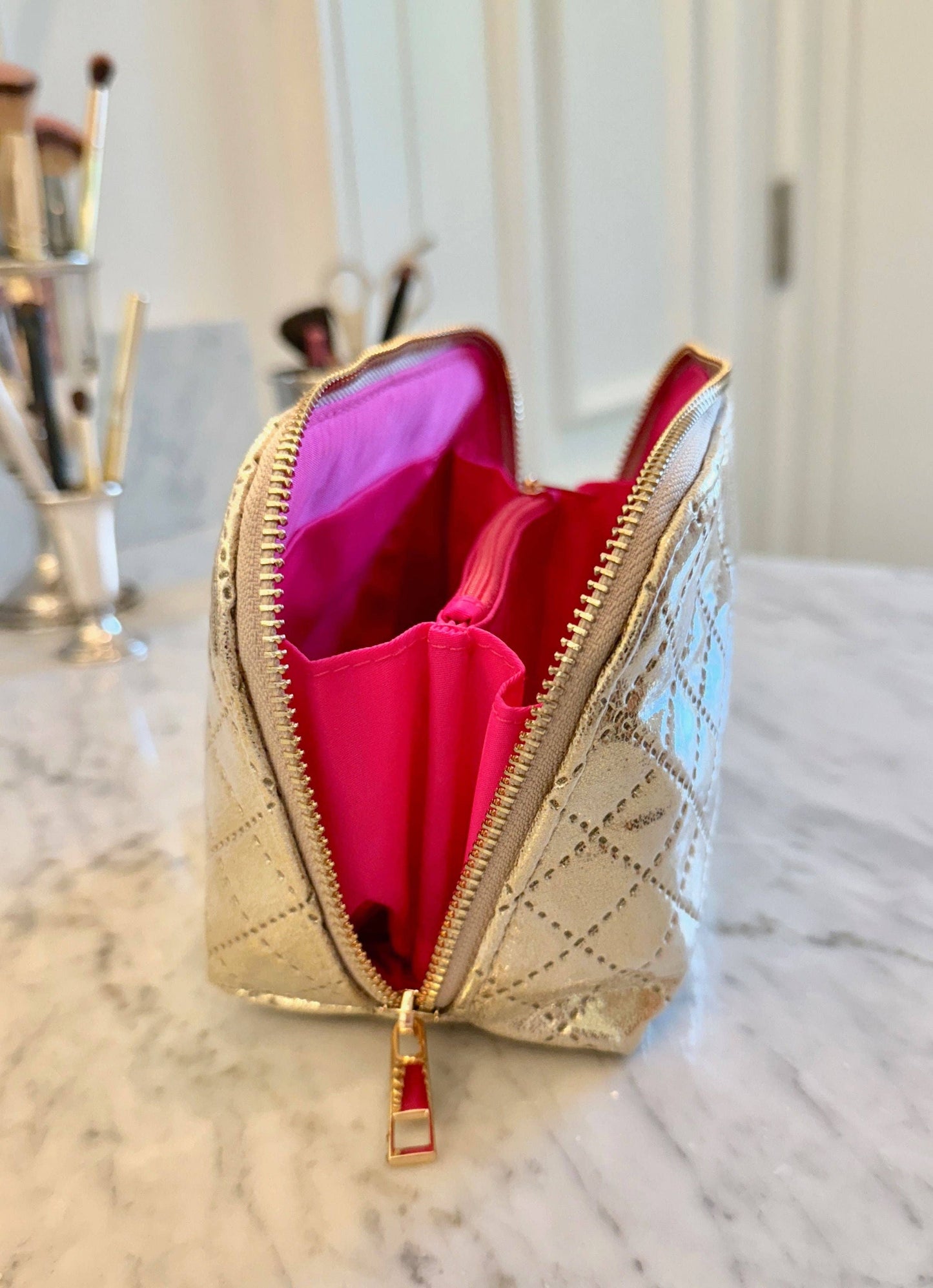 Ibiza Small Pouch - Champagne Pop