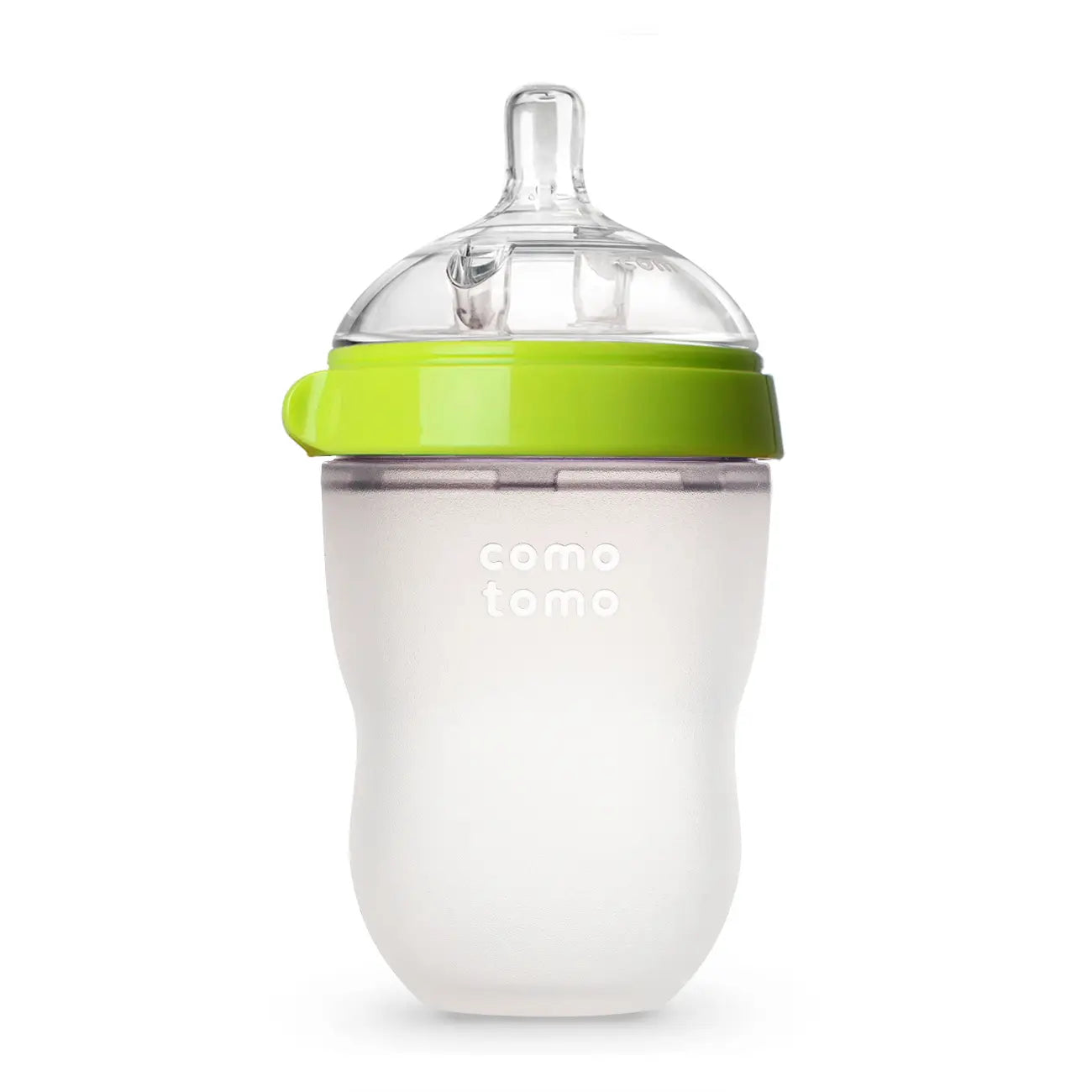 Comotomo Green 8 oz. Single Baby Bottle