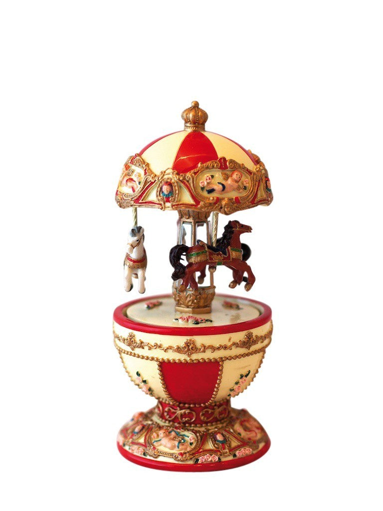 Musical Egg Shape Carousel