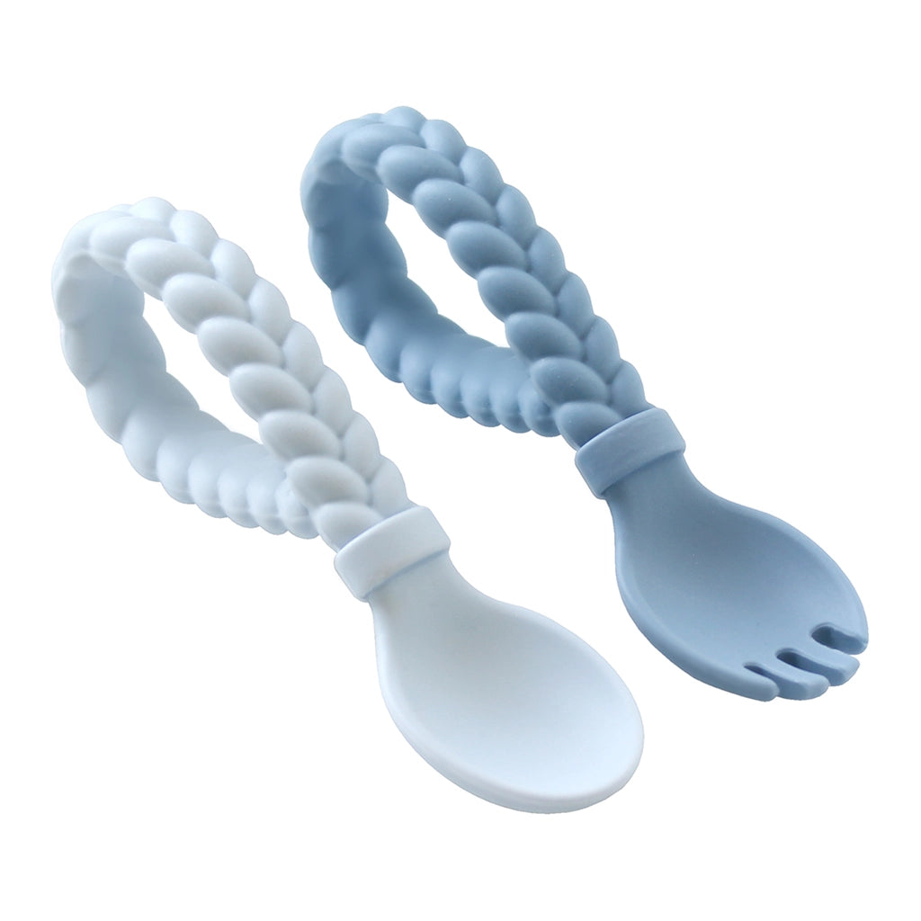 Blue Sweetie Spoon & Fork Set