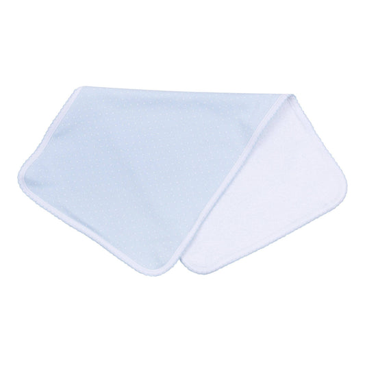 Light Blue Simply Sweet Burp Cloth