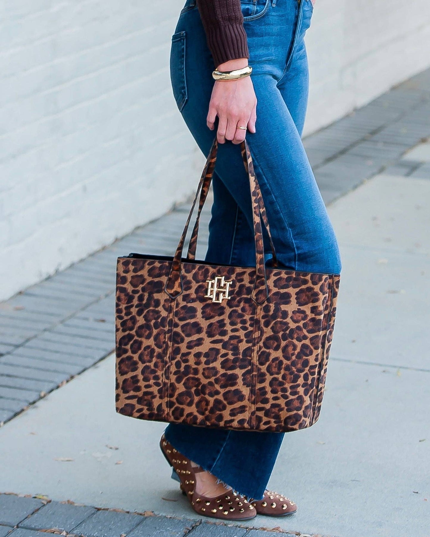 Heath Tote Bag - Leopard