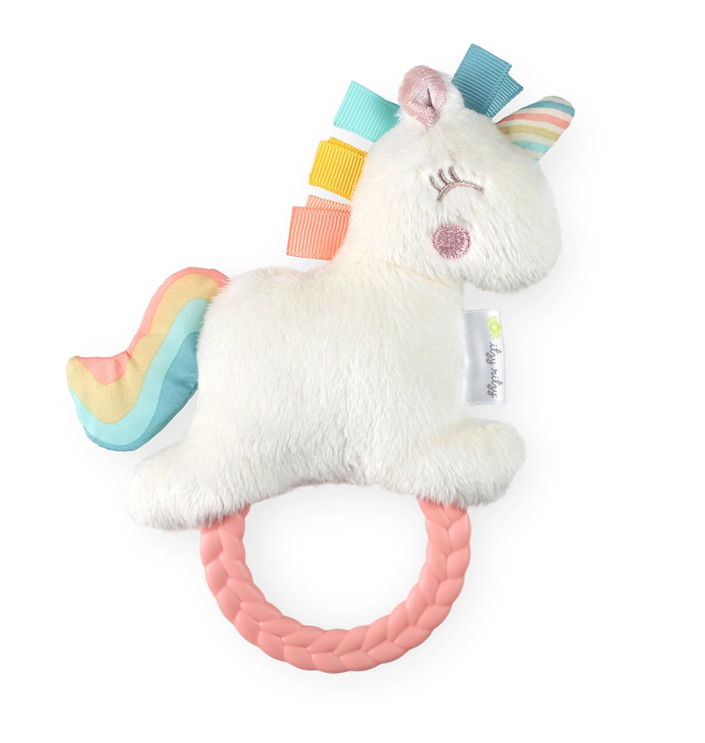 Unicorn Ritzy Rattle Plush Pal Teether