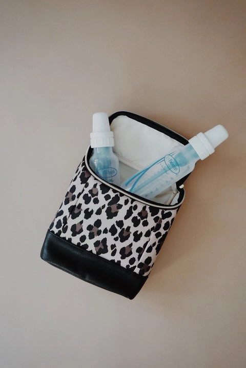 Leopard Bottle Bag