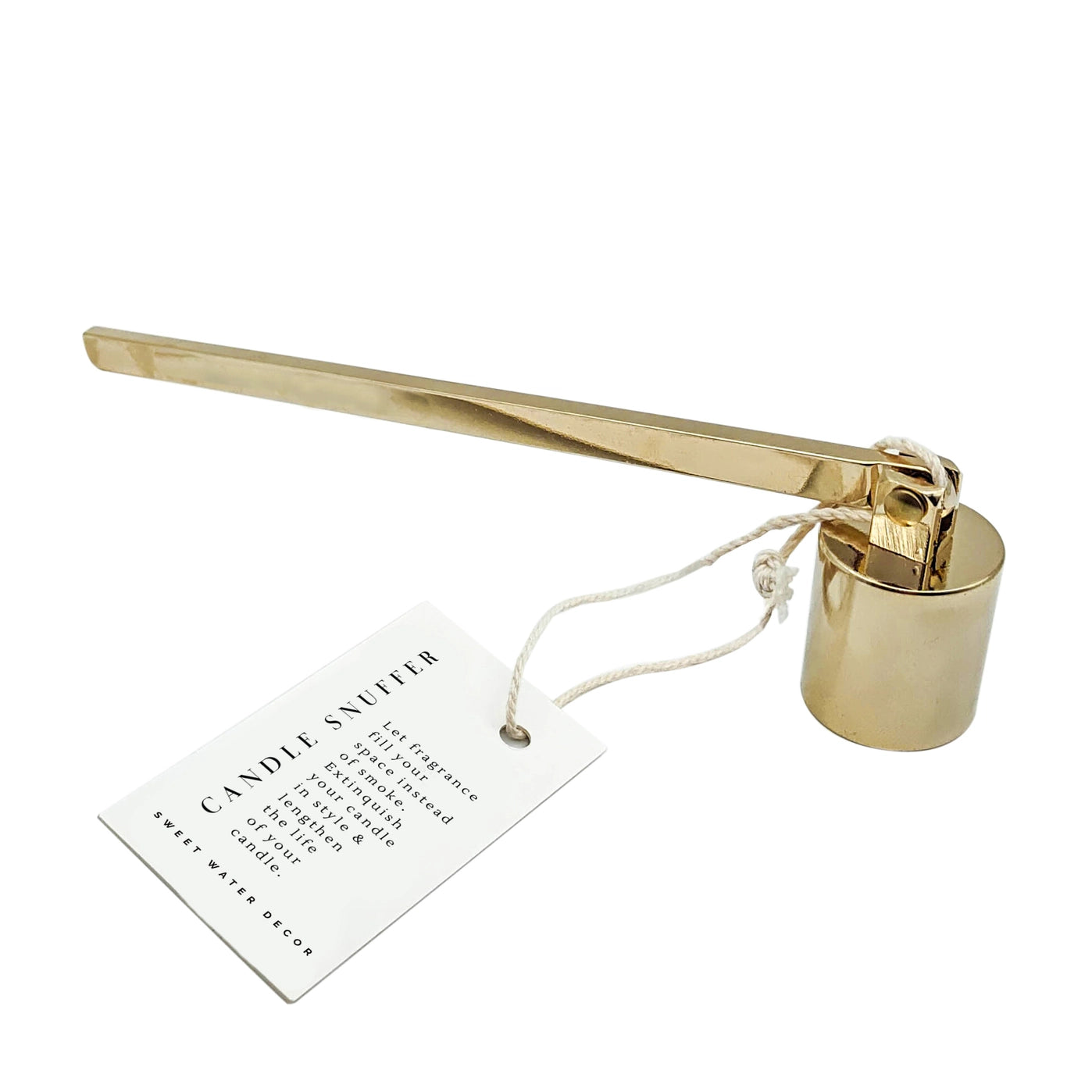 Gold Candle Snuffer