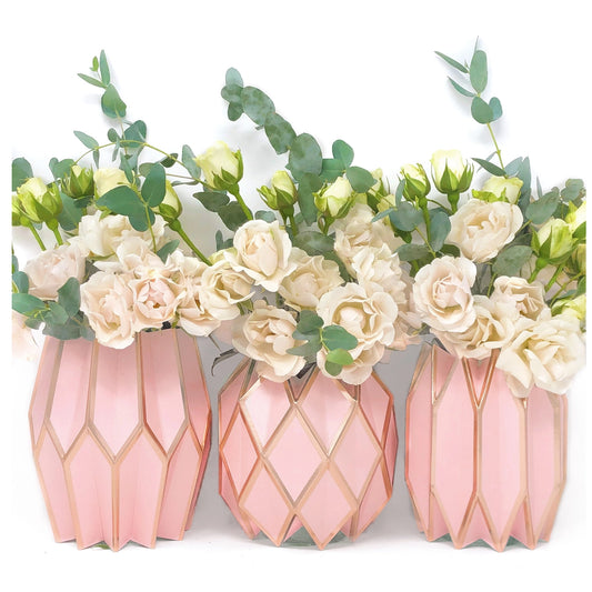 Rose Paper Vase Wraps