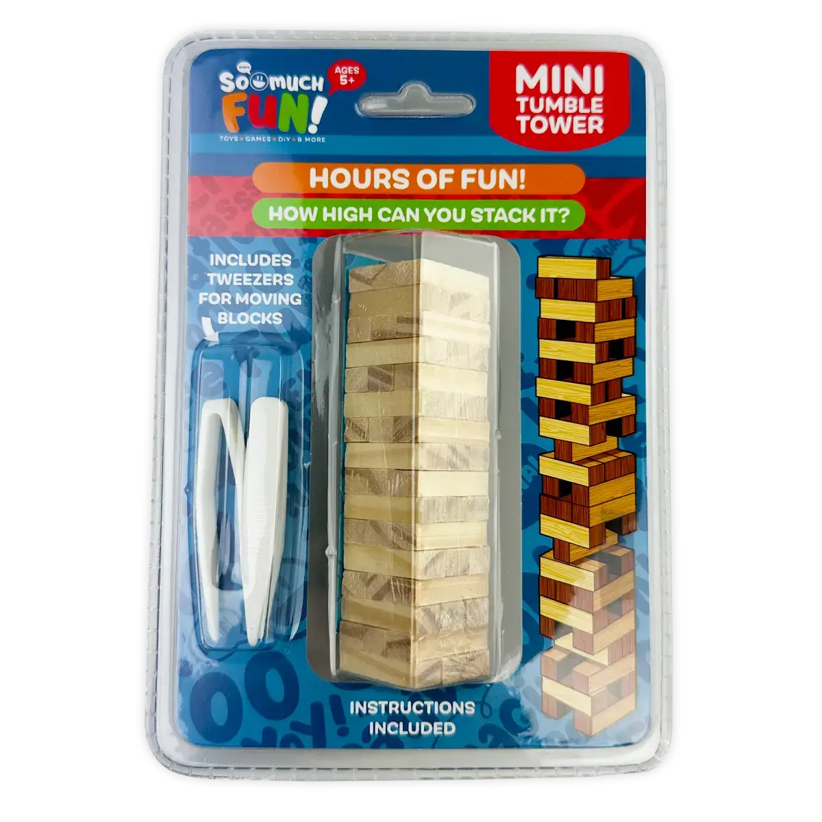 DOOR BUSTER: Mini Tumble Tower Game