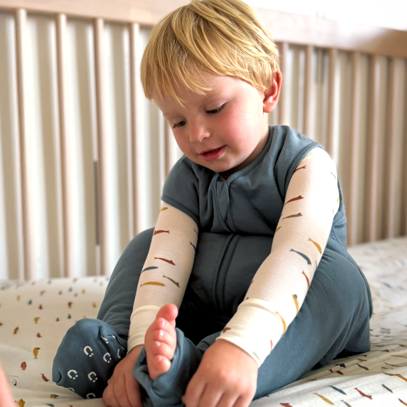 gunamuna Footie Sleep Bag - Woof