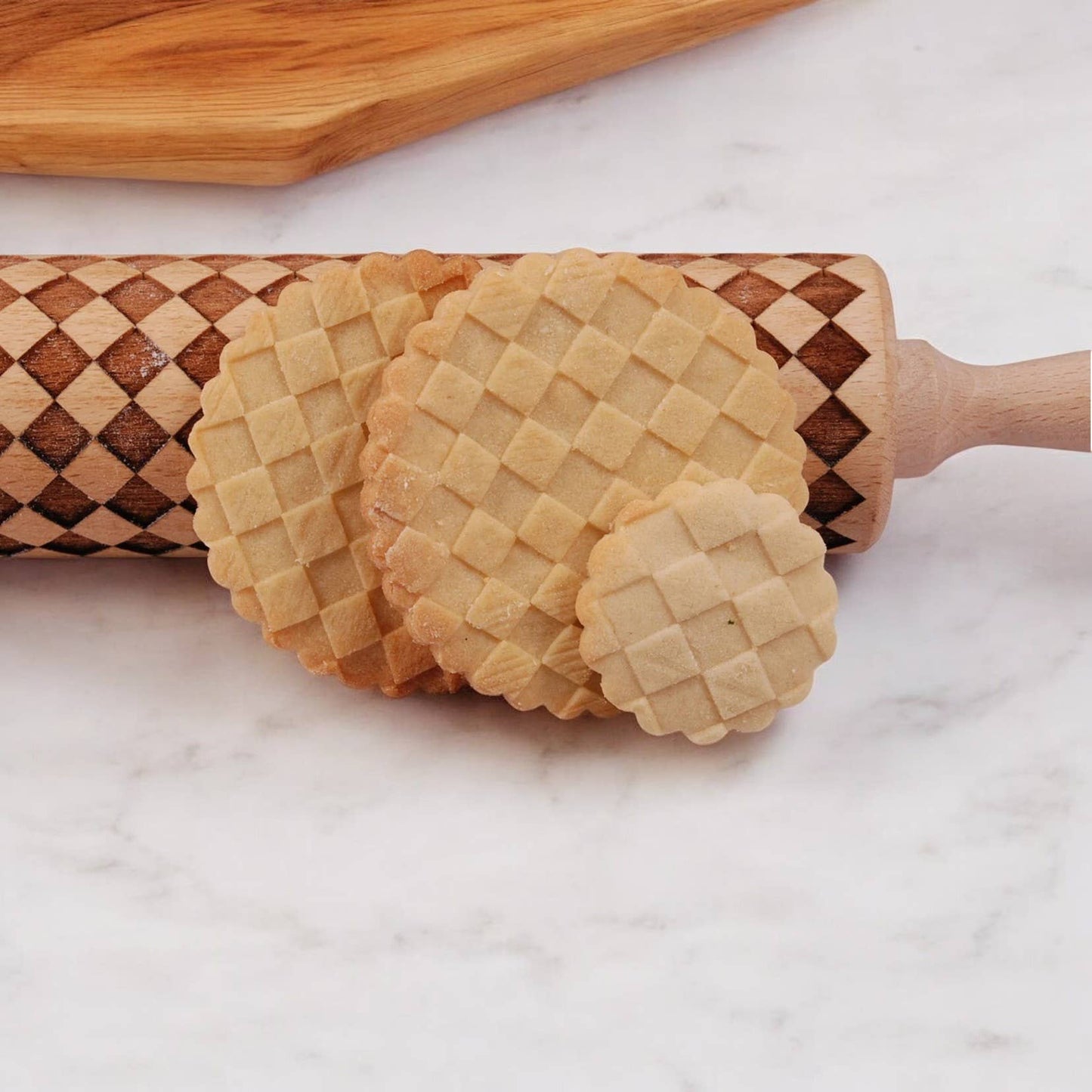 Snowflake Pattern Rolling Pin