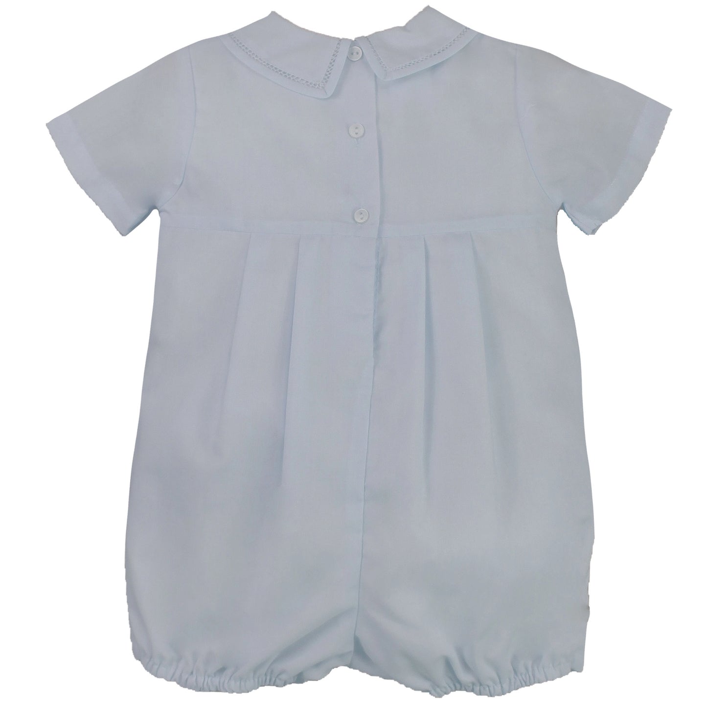 Blue Diamond Smocked Romper