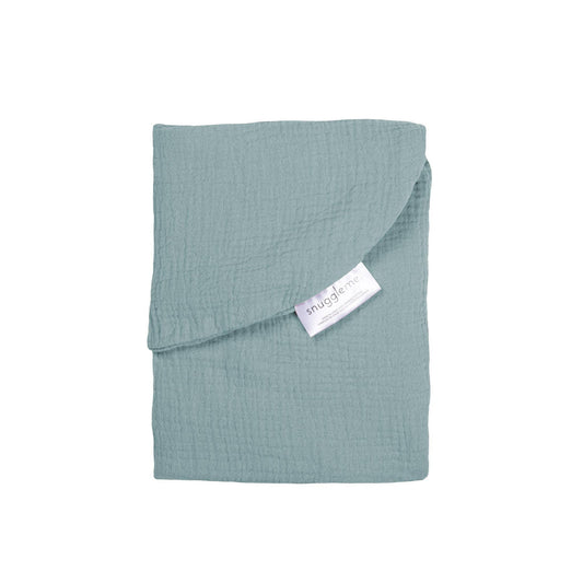 Lounger Curve Muslin Cover | Slate
