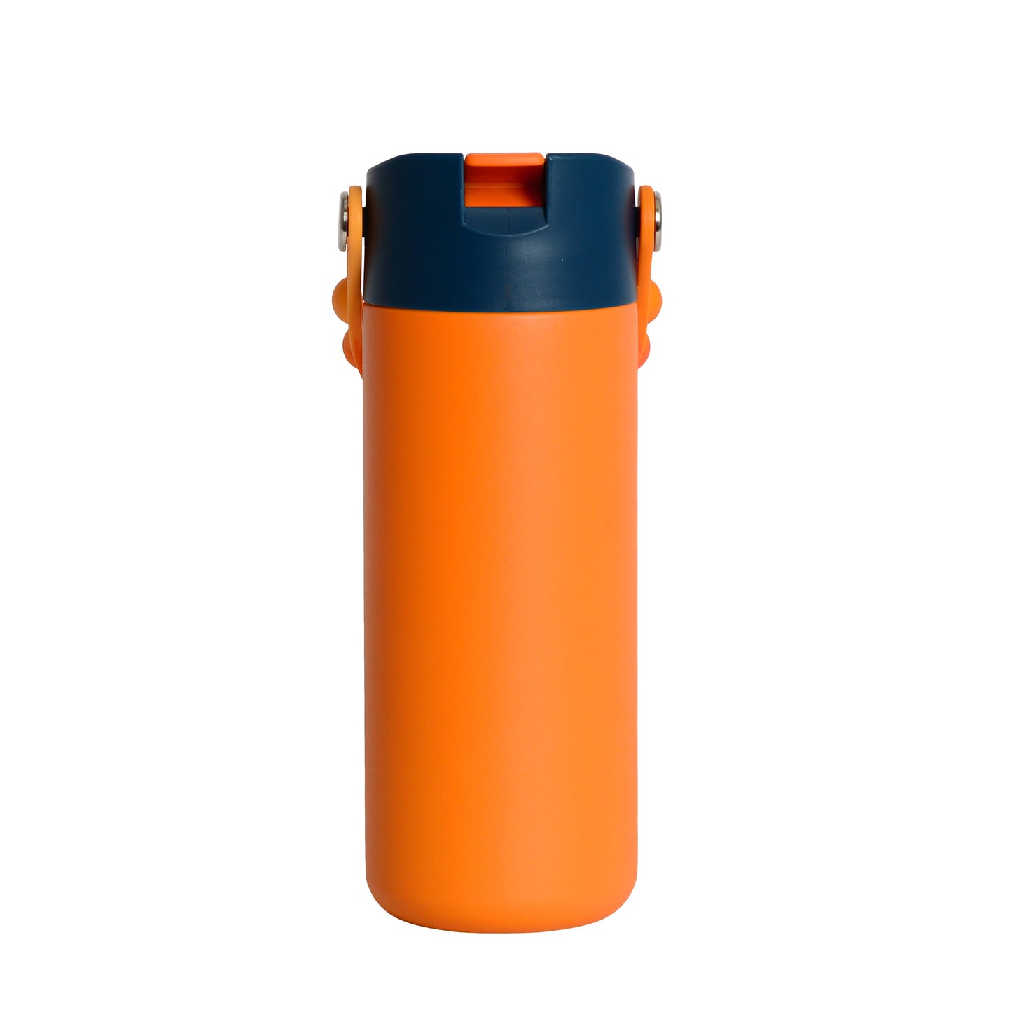 Kids Fidget Handle Water Bottle - Orange Tie Dye