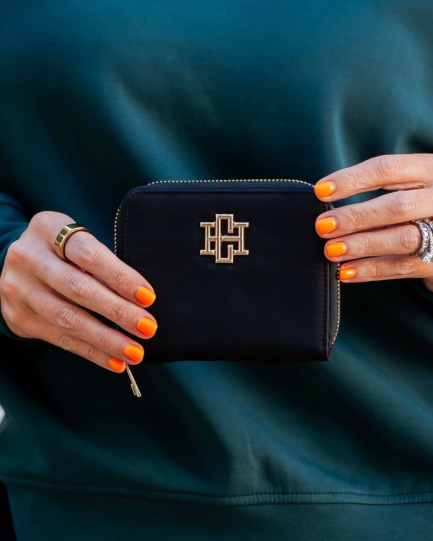 Blakely Wallet - Black Nylon