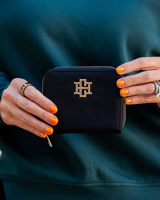 Blakely Wallet - Black Nylon