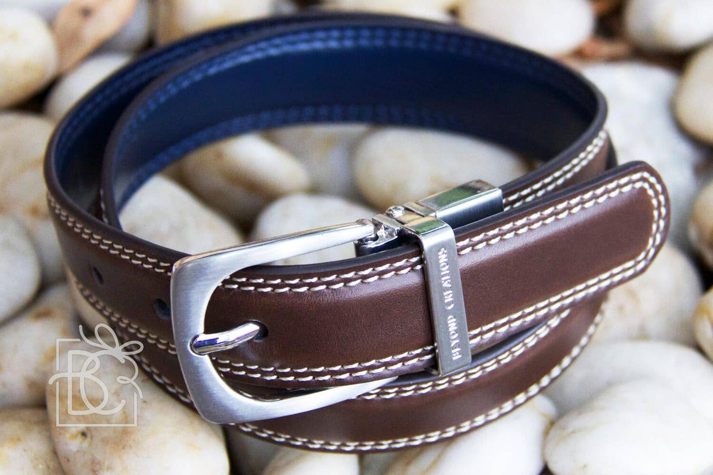 Boy’s Black/Brown Reversible Leather Belt