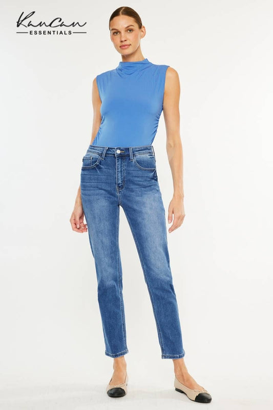 Jasper High Rise Slim-Straight Kancan Jeans