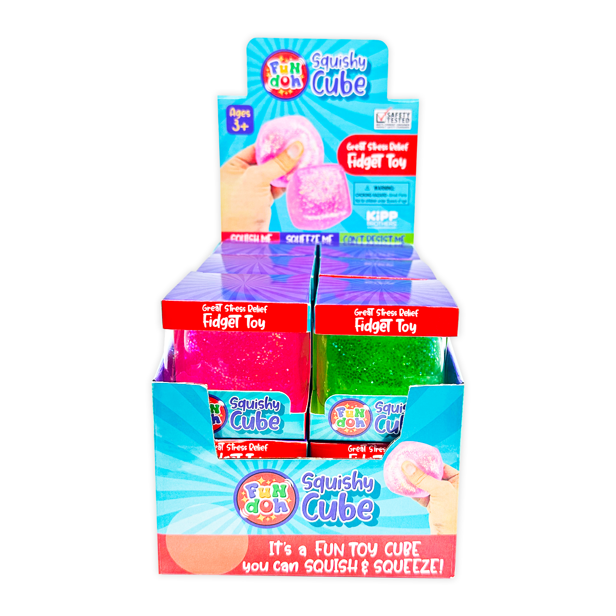 Fun Doh Sparkle Fidget Cube