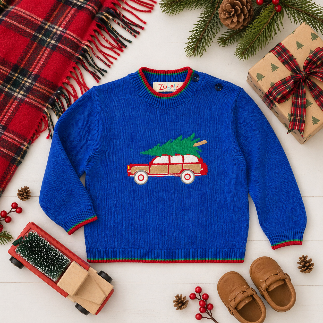 Christmas Car Sweater