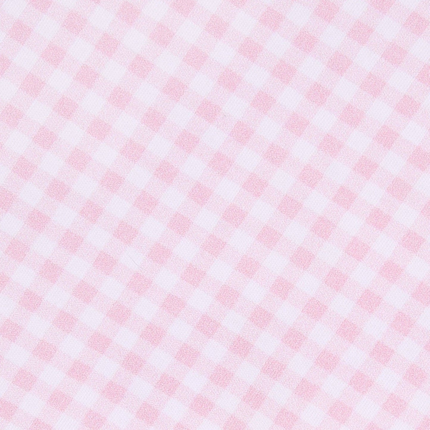 Pink Mini Checks Collared Gown