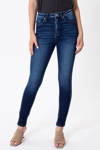 Hamptons Dark High Rise Skinny Kancan Jeans