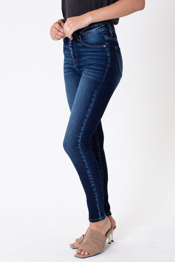 Hamptons Dark High Rise Skinny Kancan Jeans