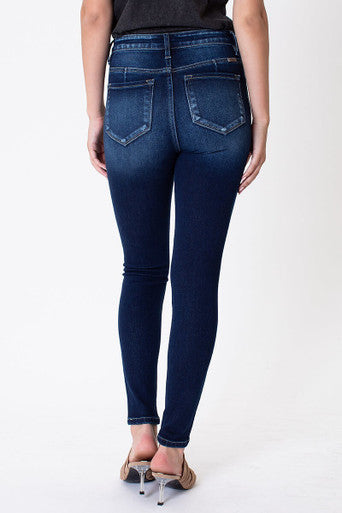 Hamptons Dark High Rise Skinny Kancan Jeans