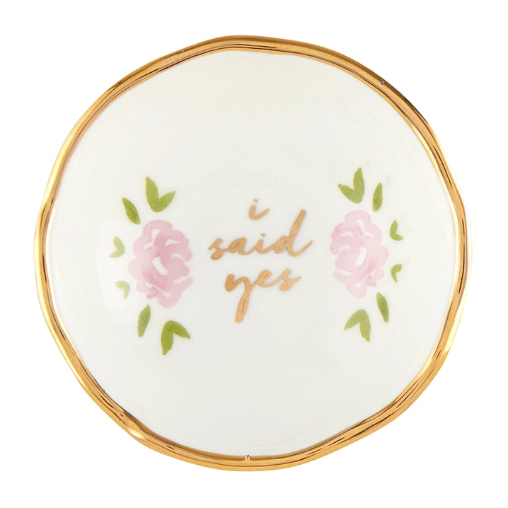 I Said Yes Jewelry Dish