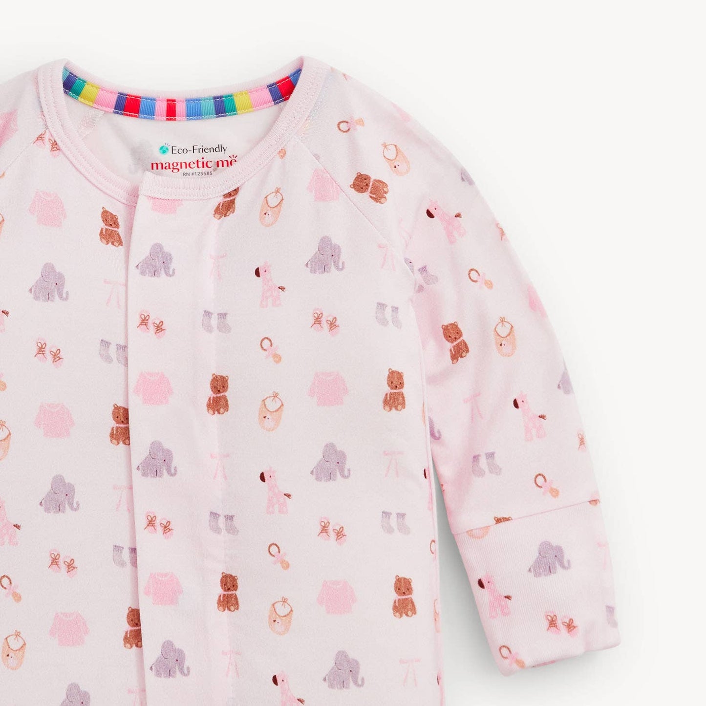 Nursery Nostalgia Pink Convertible Coverall