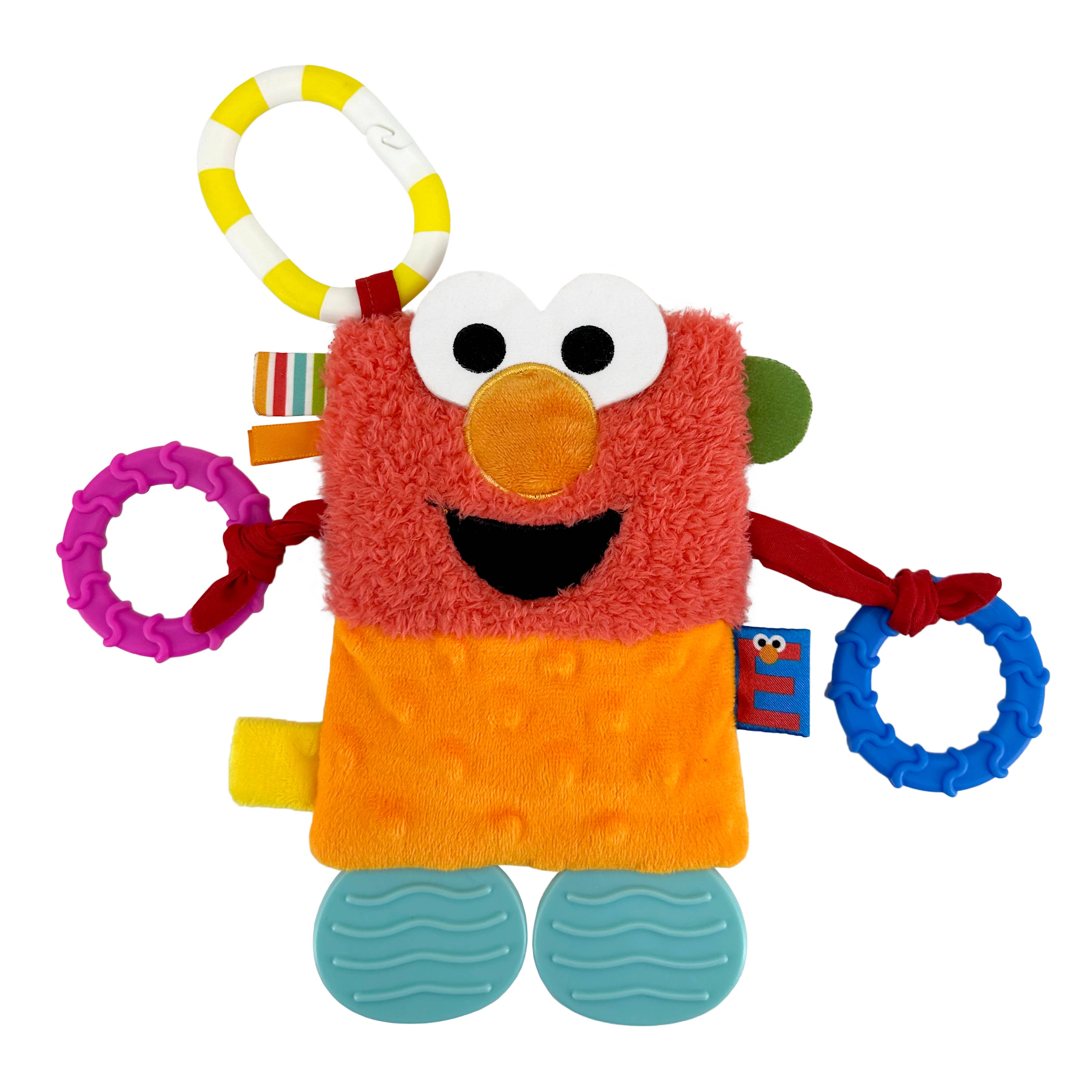 Elmo Tug and Tag Plush – Ultra Violet