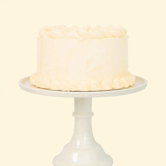 Off White Melamine Cake Stand