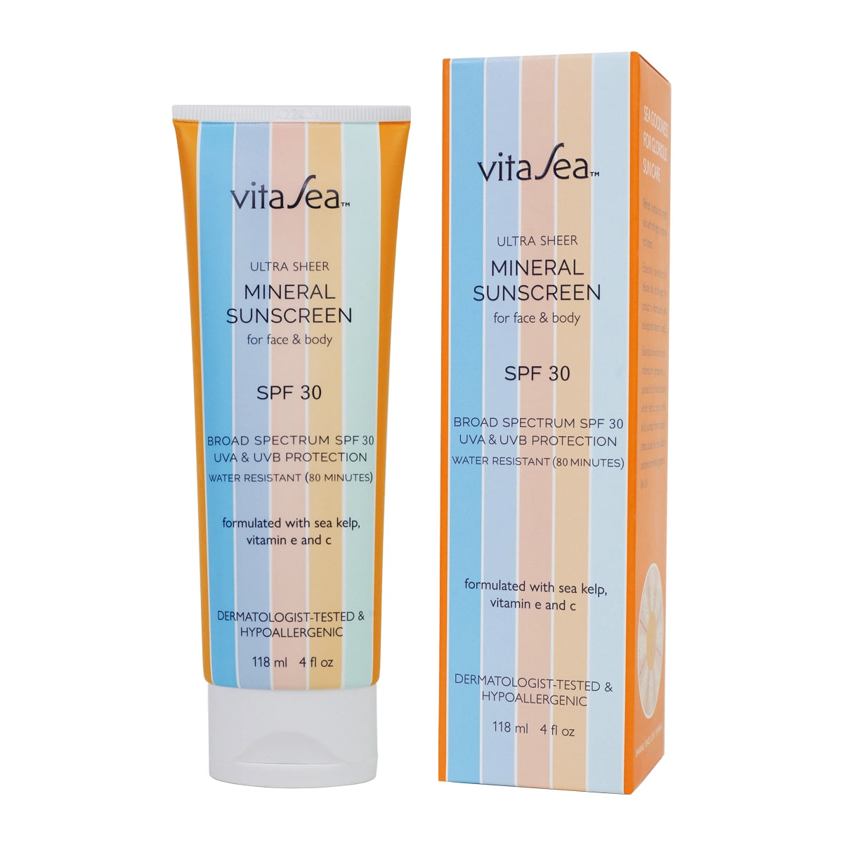 VitaSea Ultra Sheer Mineral Sunscreen Lotion SPF 30+