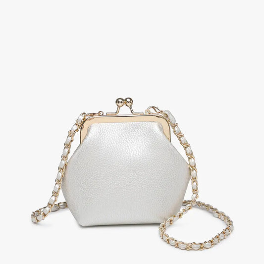 Pearl Cleo Coin Pouch Crossbody