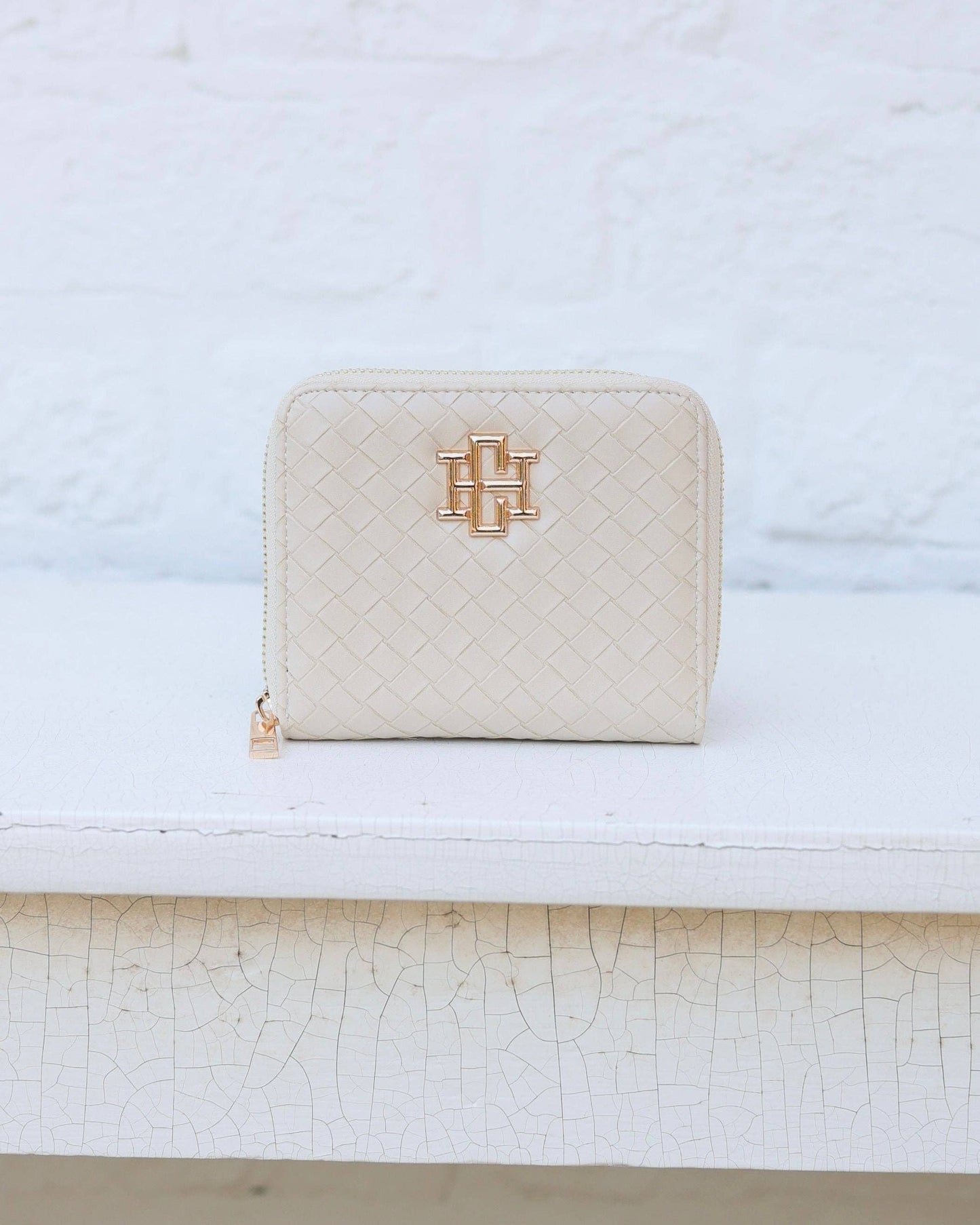 Blakely Wallet - Woven Almond