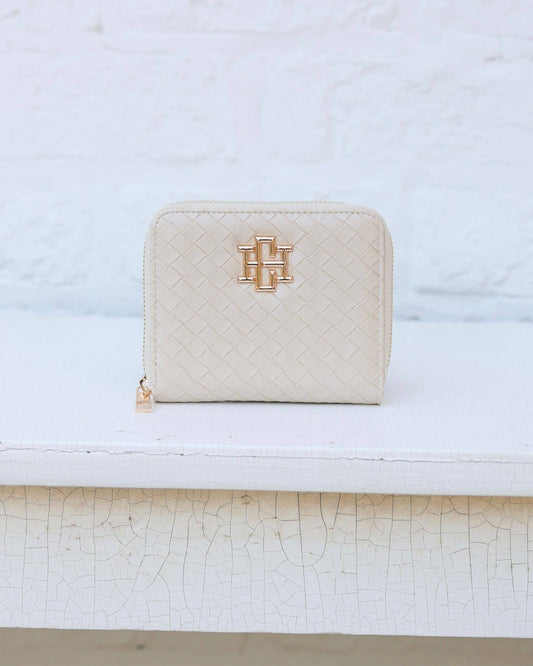 Blakely Wallet - Woven Almond