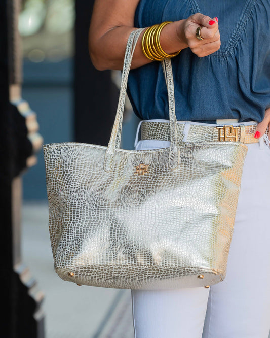 Sheffield Tote - Gold