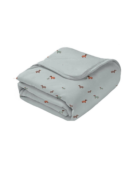 Gunamuna Mini Cloud Blanket: Woof