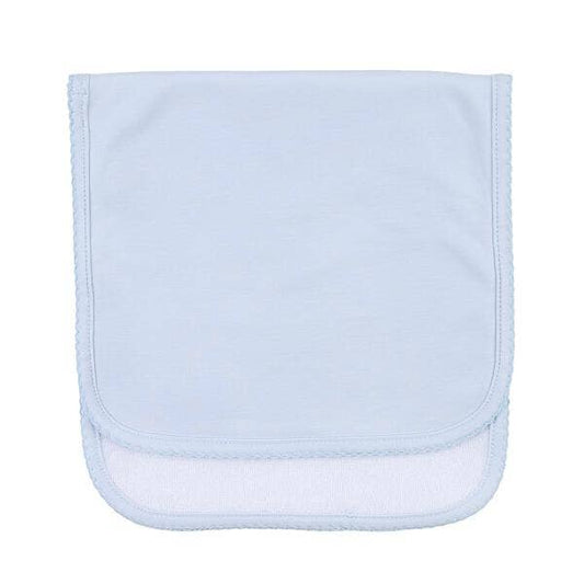 Essentials Solid Blue Burp Cloth