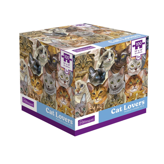 Cat Lovers 100 Piece Puzzle