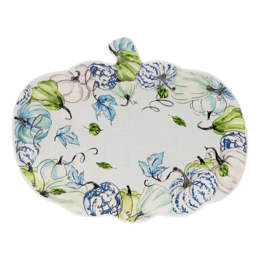 Chinoiserie Pumpkin Plate