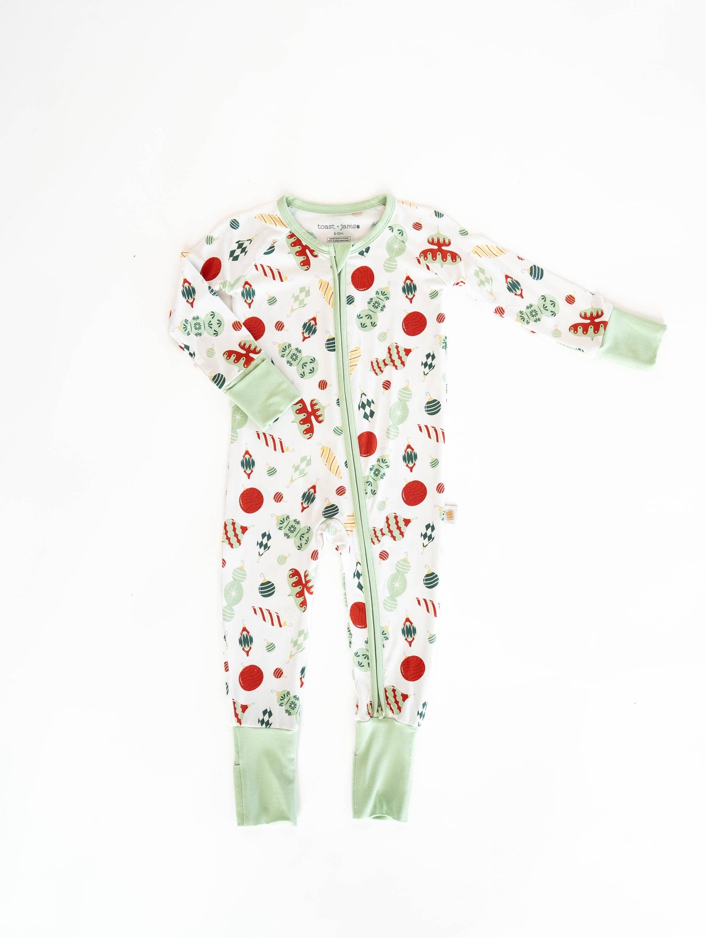 Christmas Baubles Zip Jam