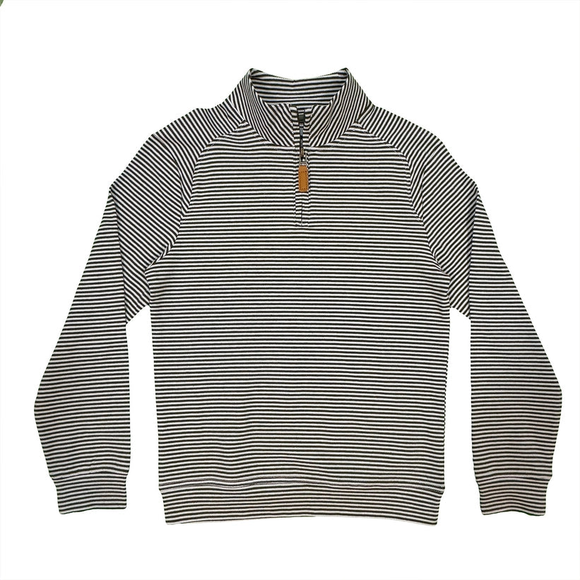 Collins Olive Quarter Zip Pullover