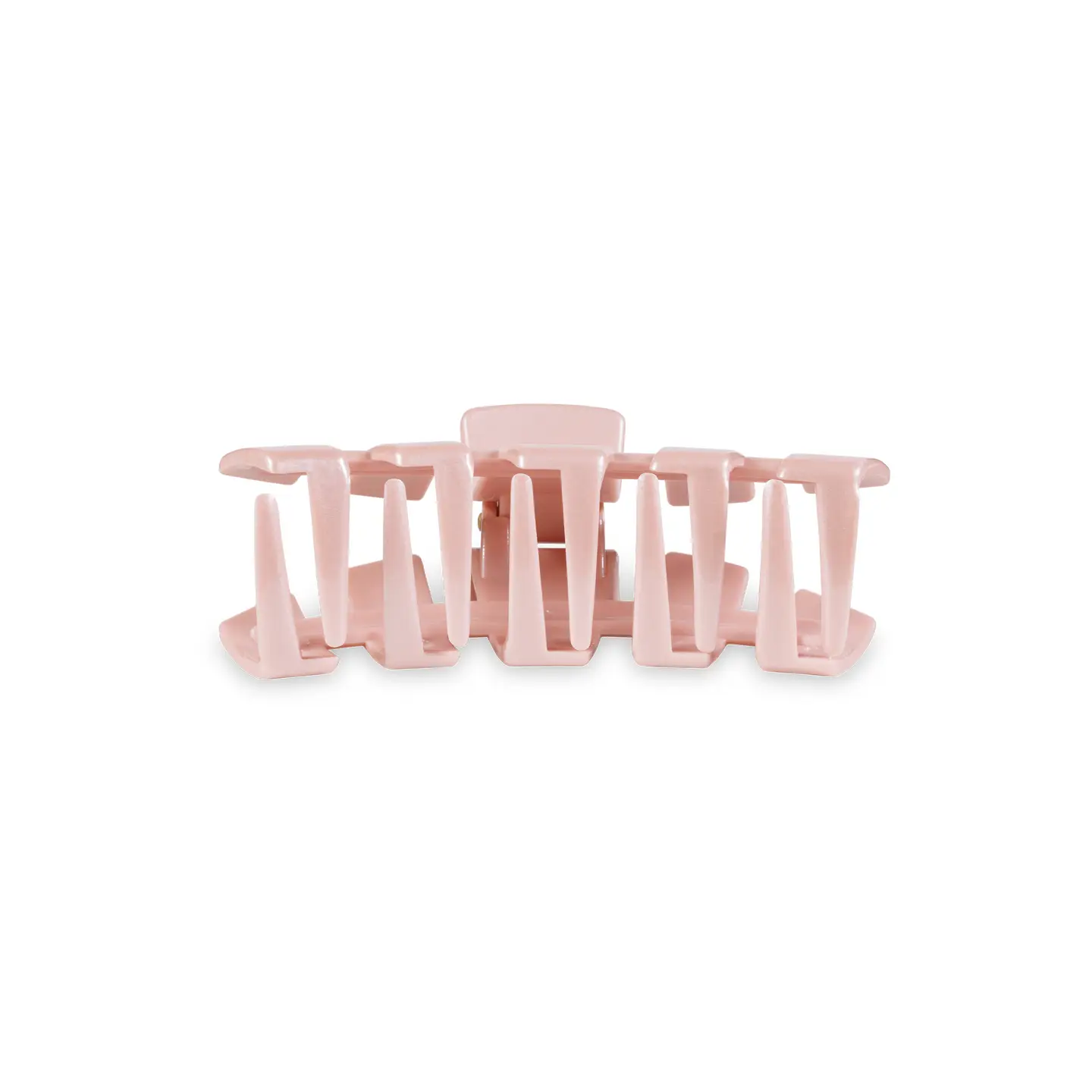 Teleties Classic Hair Clip | Tiny | Pearly Pink