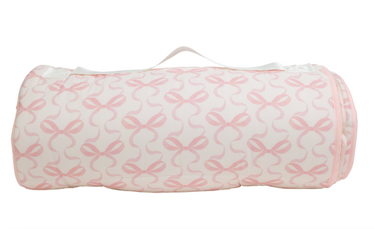 The Nap Mat - Bows Pink on Pink