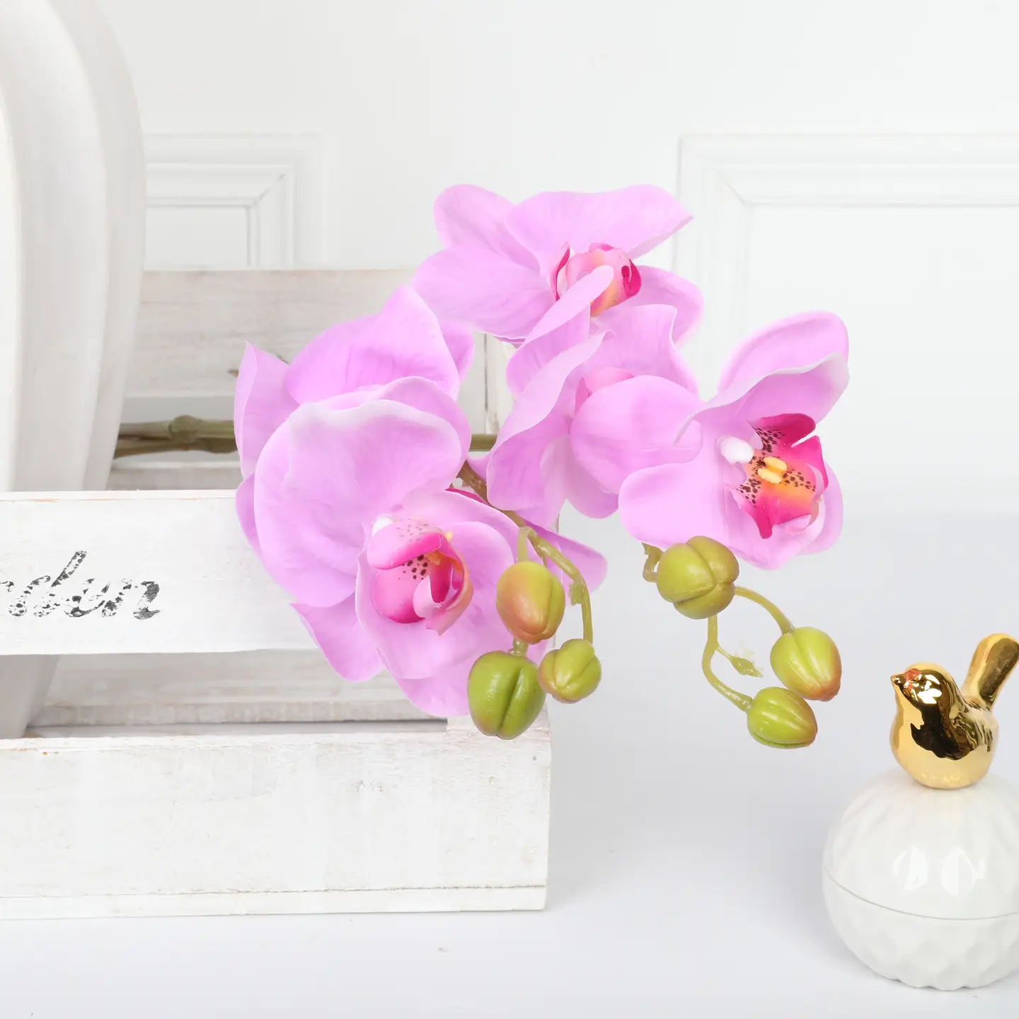 Real Touch Phalaenopsis Orchid - 22" Long