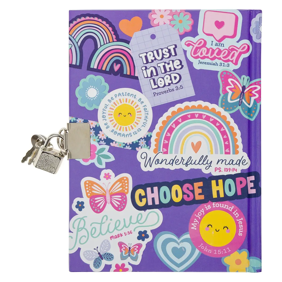 Girl's "Shine for Jesus" Diary with Lock
